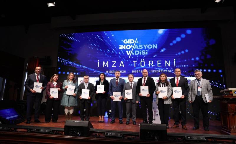 Gıda İnovasyon Vadisi imza töreninde 10 kurucu üniversite arasında yer aldık.
