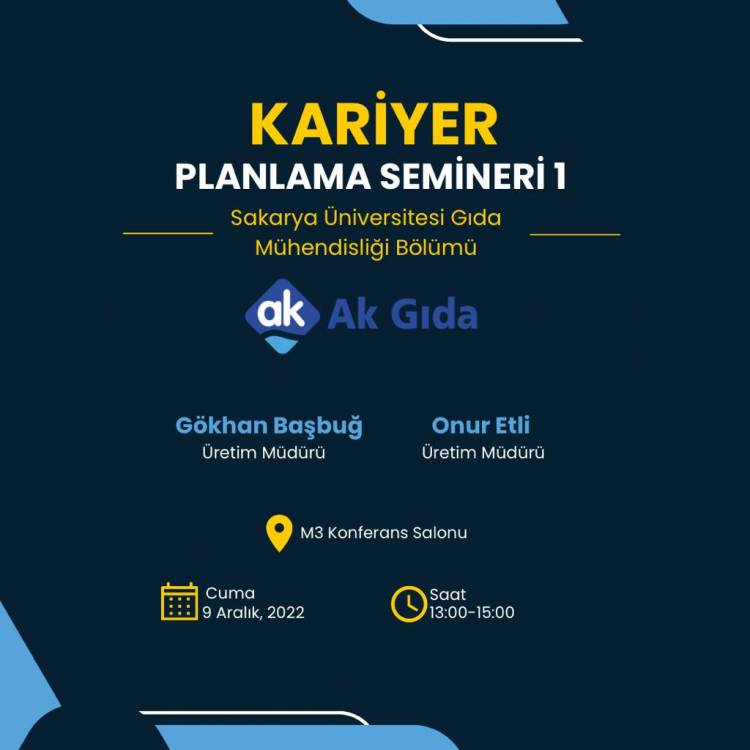 Seminer: Kariyer Planlama 1