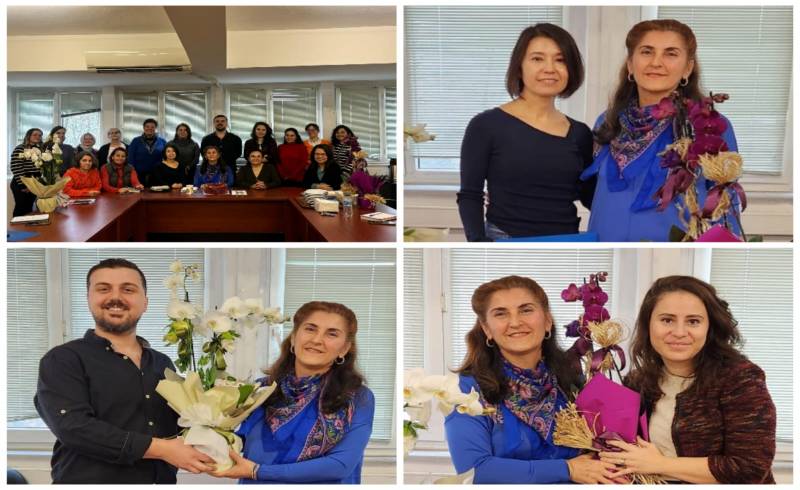 Bölümümüz öğretim üyelerinden Doç. Dr. Gökçe Polat Yemiş ve Dr. Öğr. Üyesi Gülşah Karabulut'un yeni kadroları, Doç. Dr. Mustafa Öztürk'ün yeni ünvanı kutlandı.